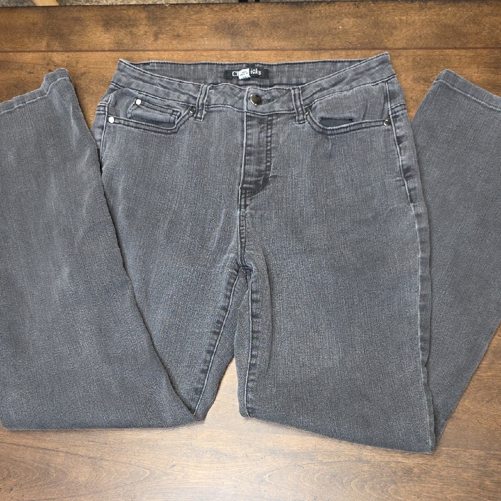 Chadwicks Gray Straight Leg Jeans